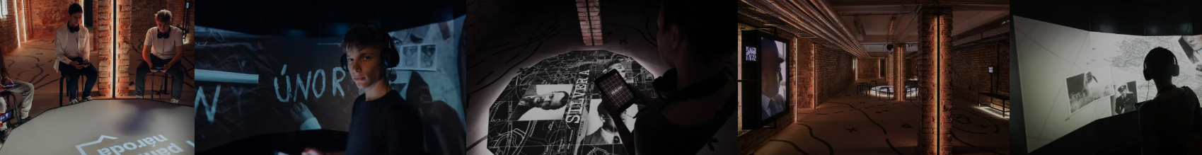 Tichá hrdinství - interaktivní expozice - Pamět národa Východní Čechy